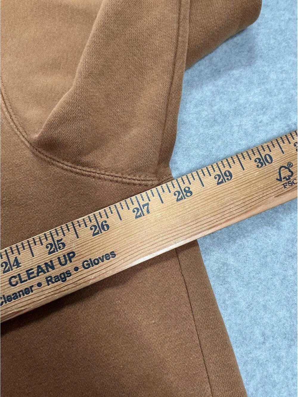 Jordan Brown Hoodie with Graphic Logo XXL - Picture 7 of 8